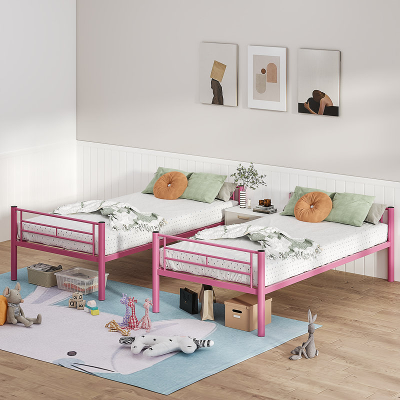 Isabelle & Max™ Aafke Kids Twin Size Metal Bunk Bed Frame